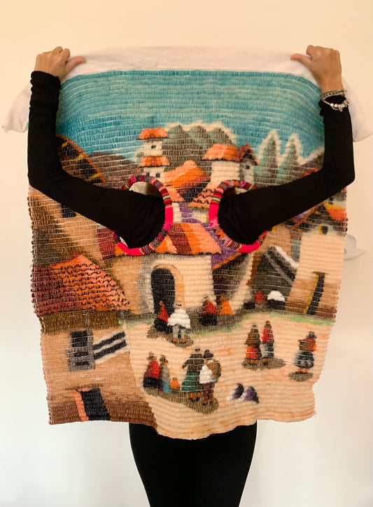 Peruvian Poncho - Handmade