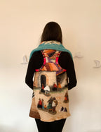 Peruvian Poncho Handmade