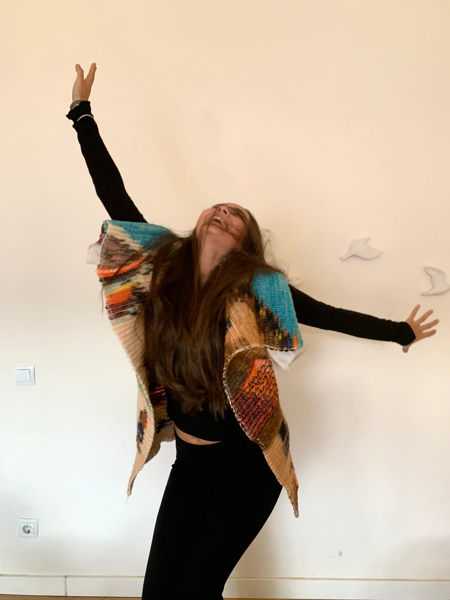 Peruvian Poncho - Handmade