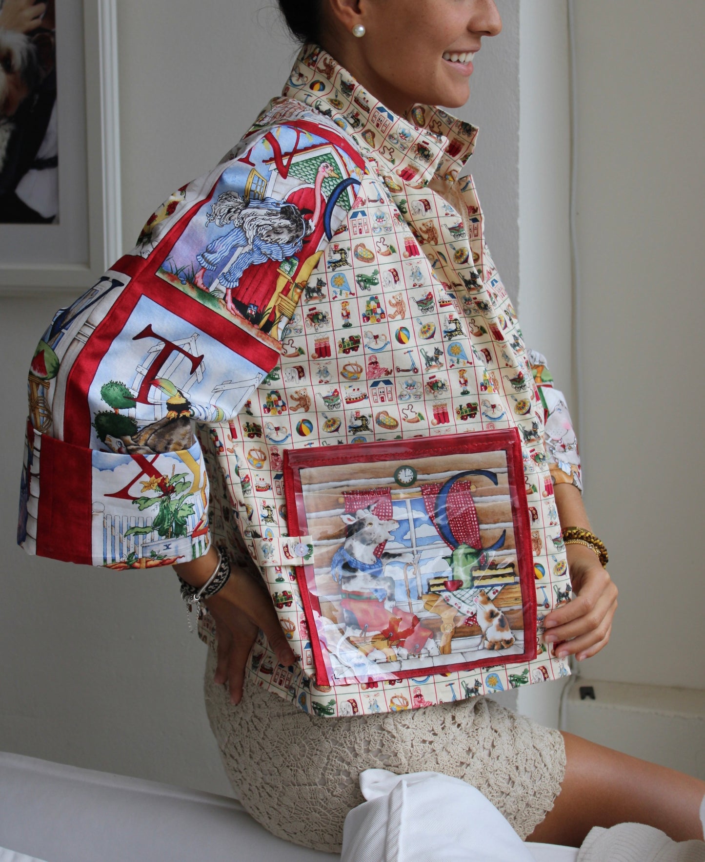 Spectacle - Handmade Raglan Jacket Theatre Fabric