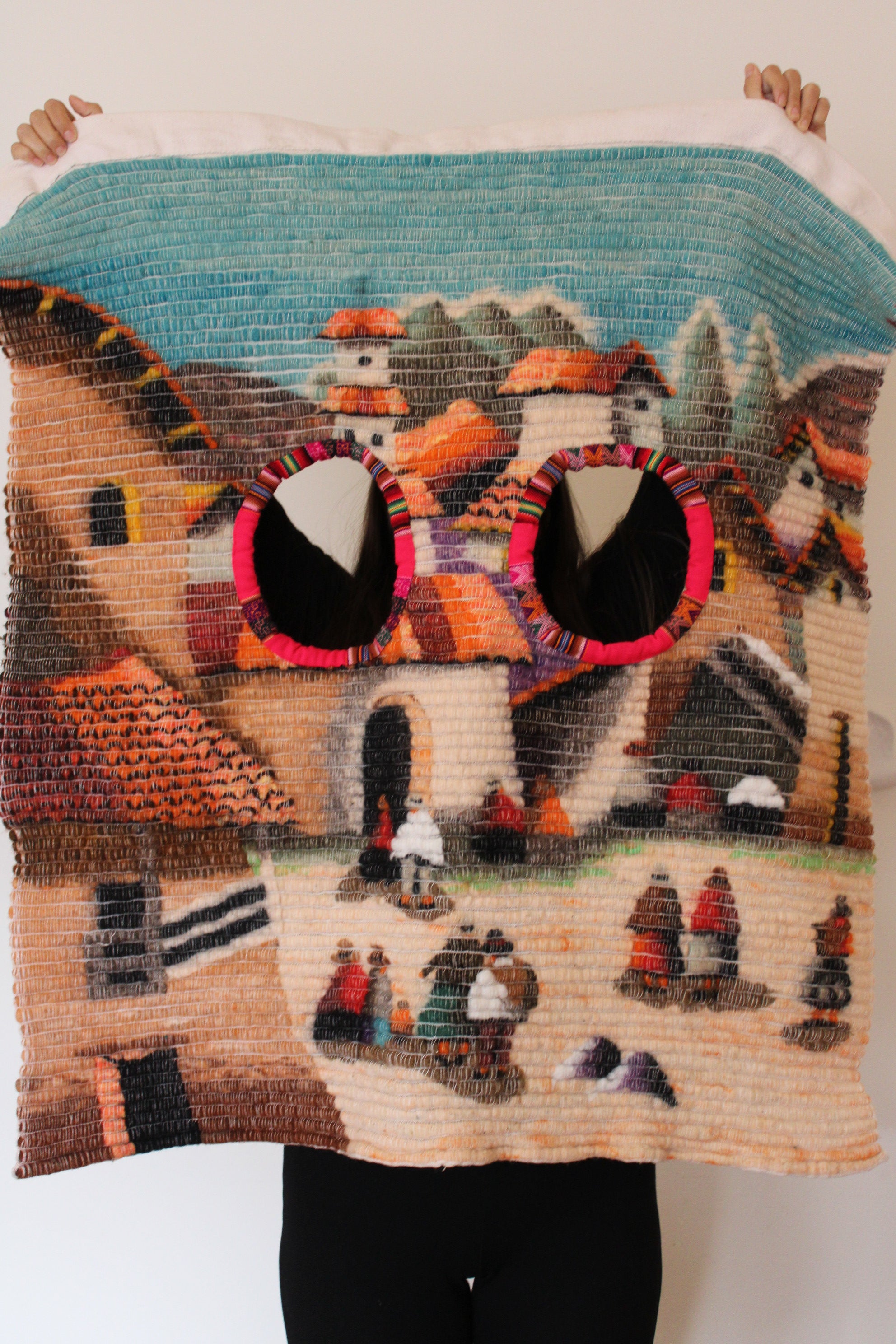 Peruvian Poncho Handmade