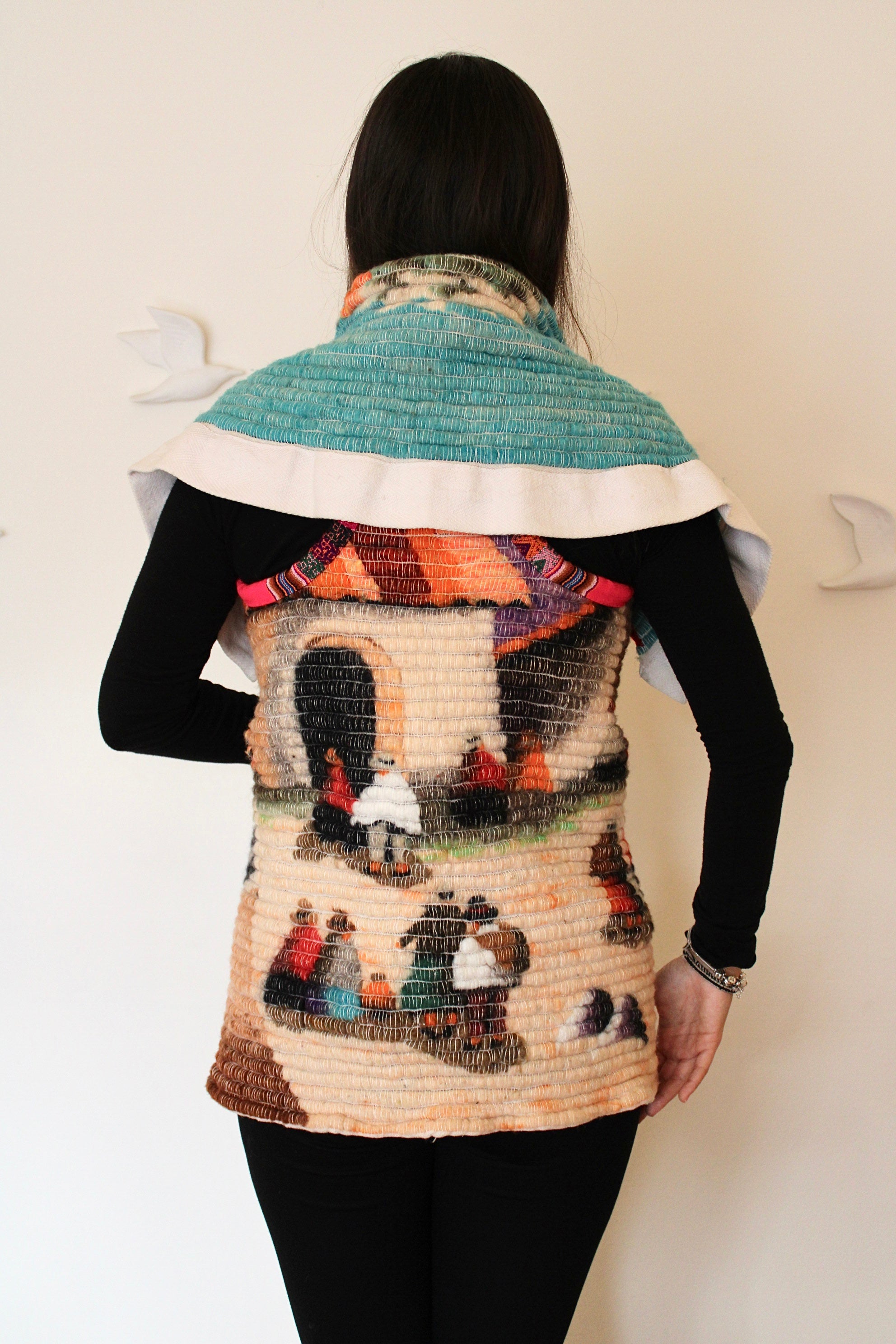 Peruvian Poncho Handmade