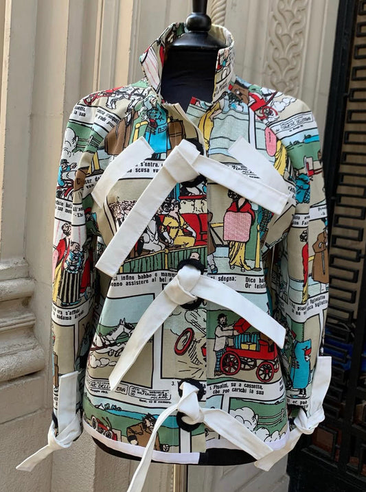 Energetically - Handmade Raglan Jacket